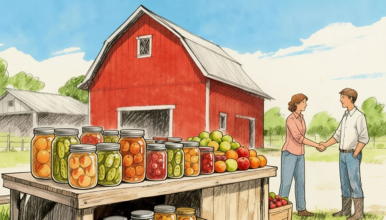 Family farm operation