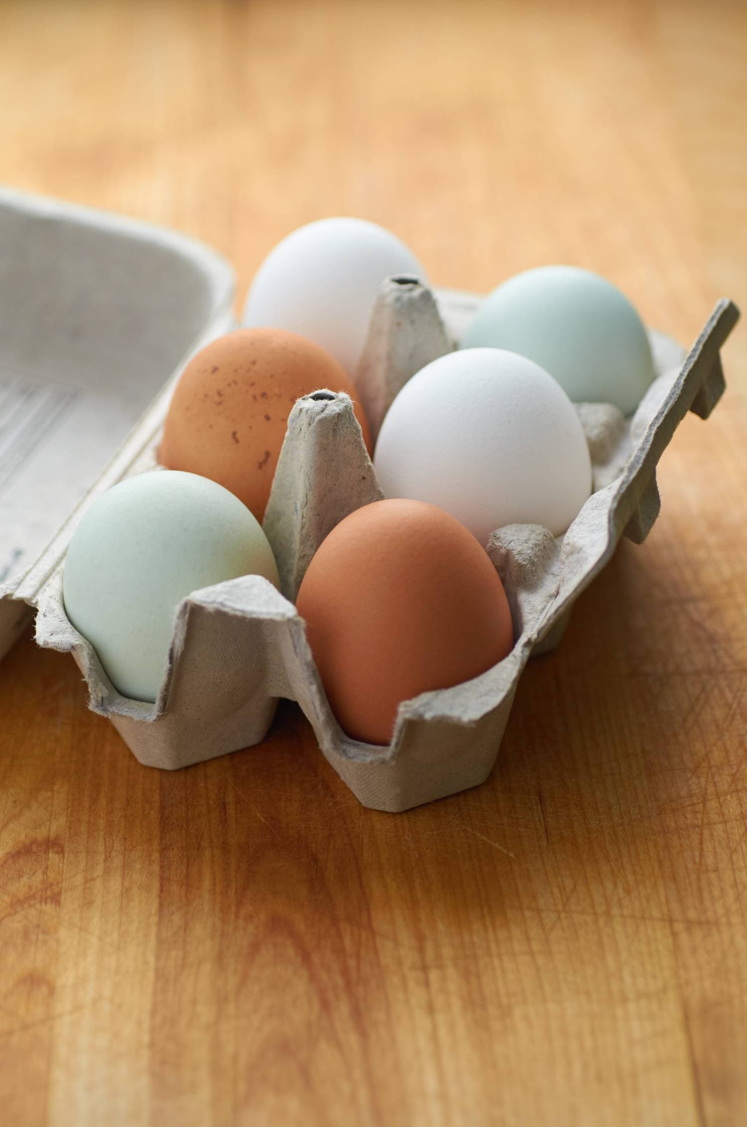 Fresh Pasture-Raised Chicken Eggs - Rainbow Colors