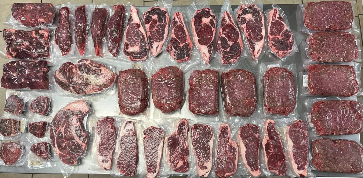 100% Grass-Fed & Finished Beef - Quarter, Half, or Whole